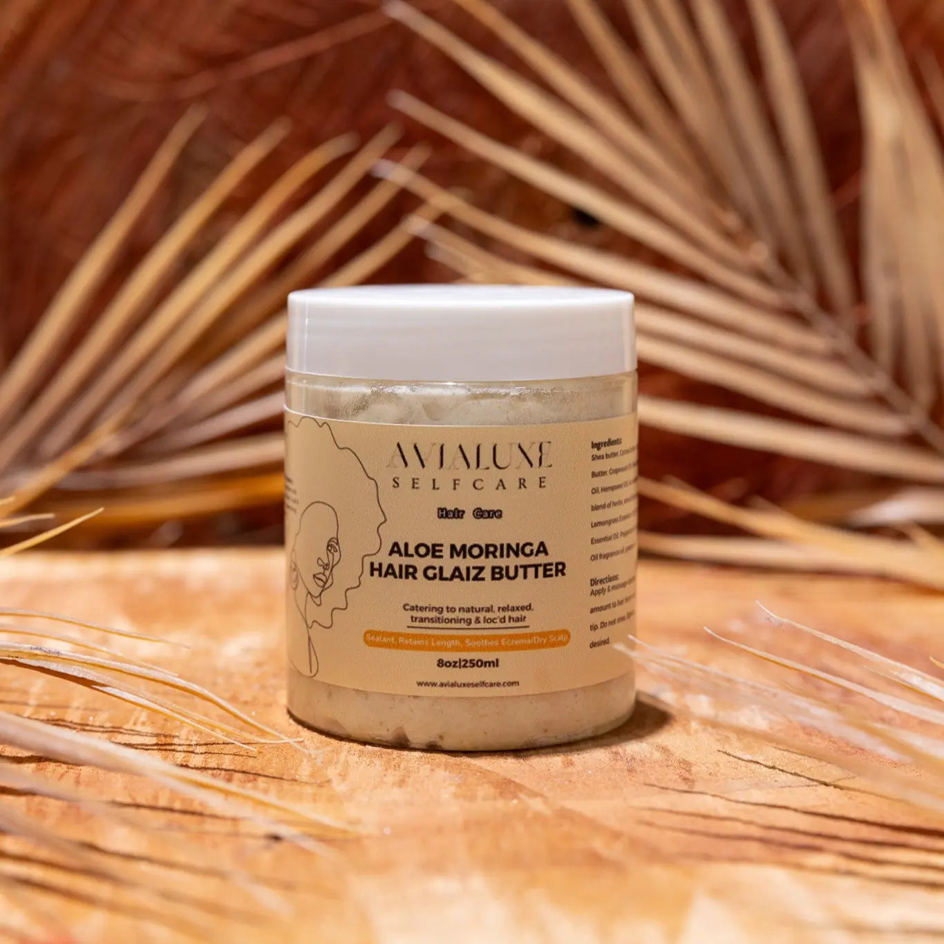 Aloe Moringa Hair Glaiz Butter – Avialuxe Selfcare