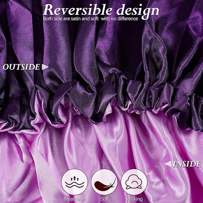 Satin Reversible Bonnet