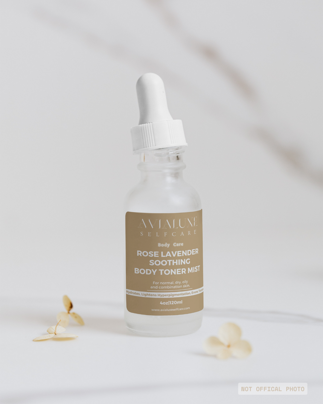 Rose Lavender Soothing Body Toner Mist Avialuxe