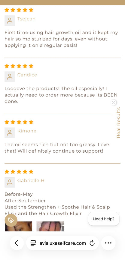 Hair Growth + Scalp Care Elixir