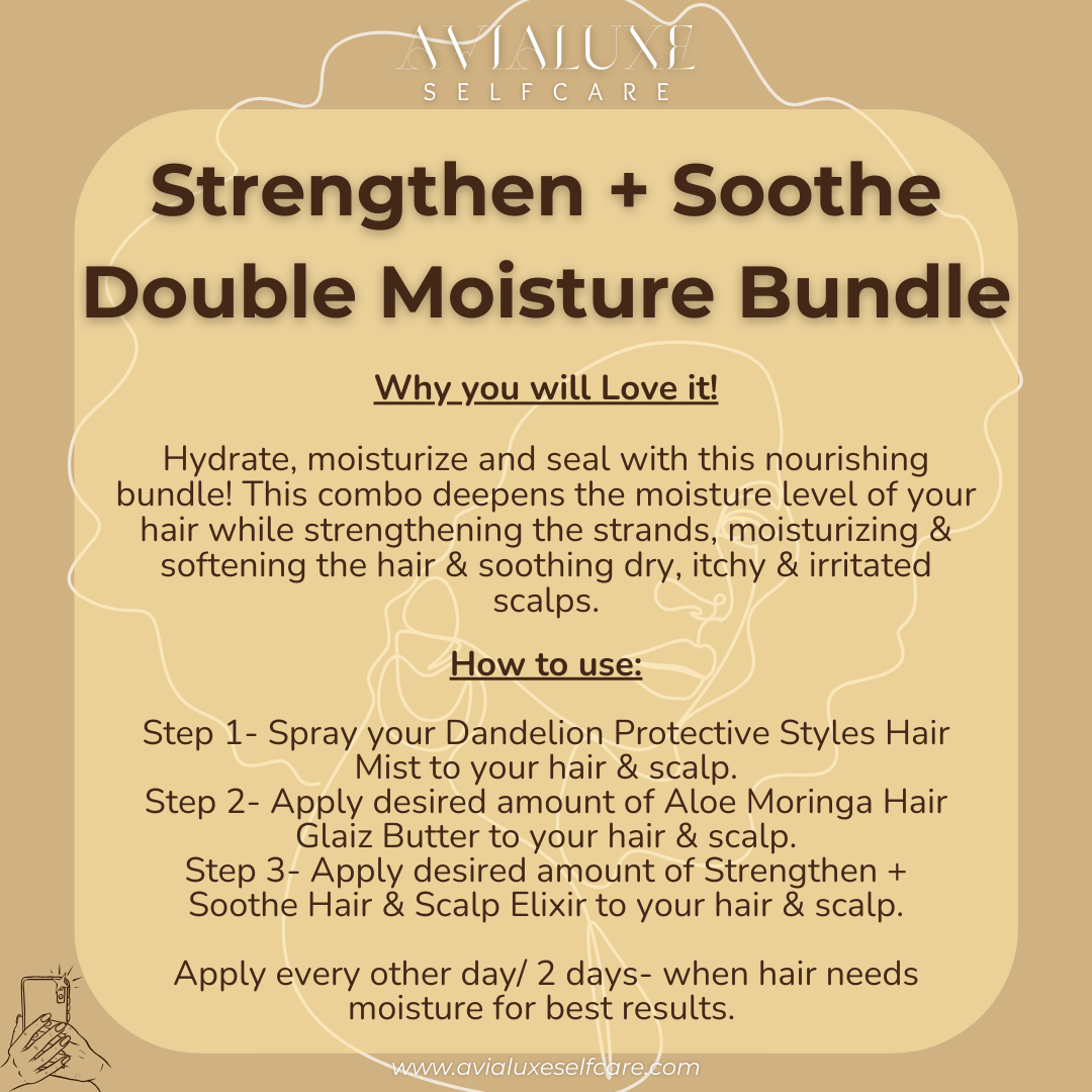 Strengthen + Soothe Double Moisture Bundle