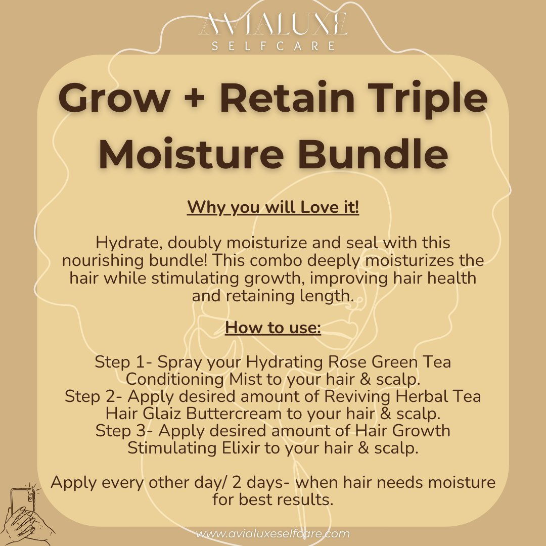 Grow + Retain Triple Moisture Bundle