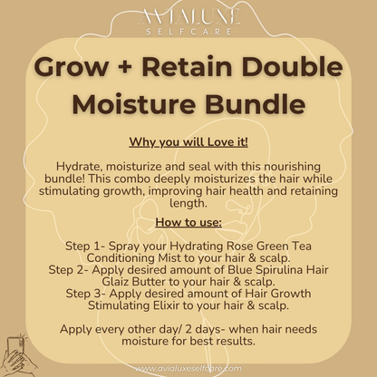 Grow + Retain Double Moisture Bundle