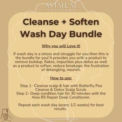 Cleanse + Soften Wash Day Bundle