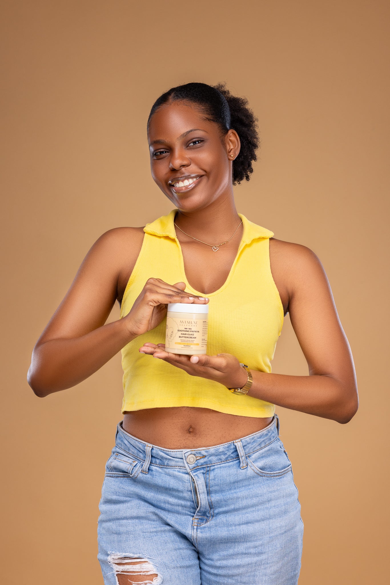 Soothing Papaya Hair Glaiz Buttercream