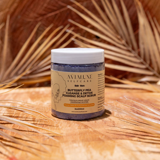 Butterfly Pea Cleanse & Detox Foaming Scalp Scrub