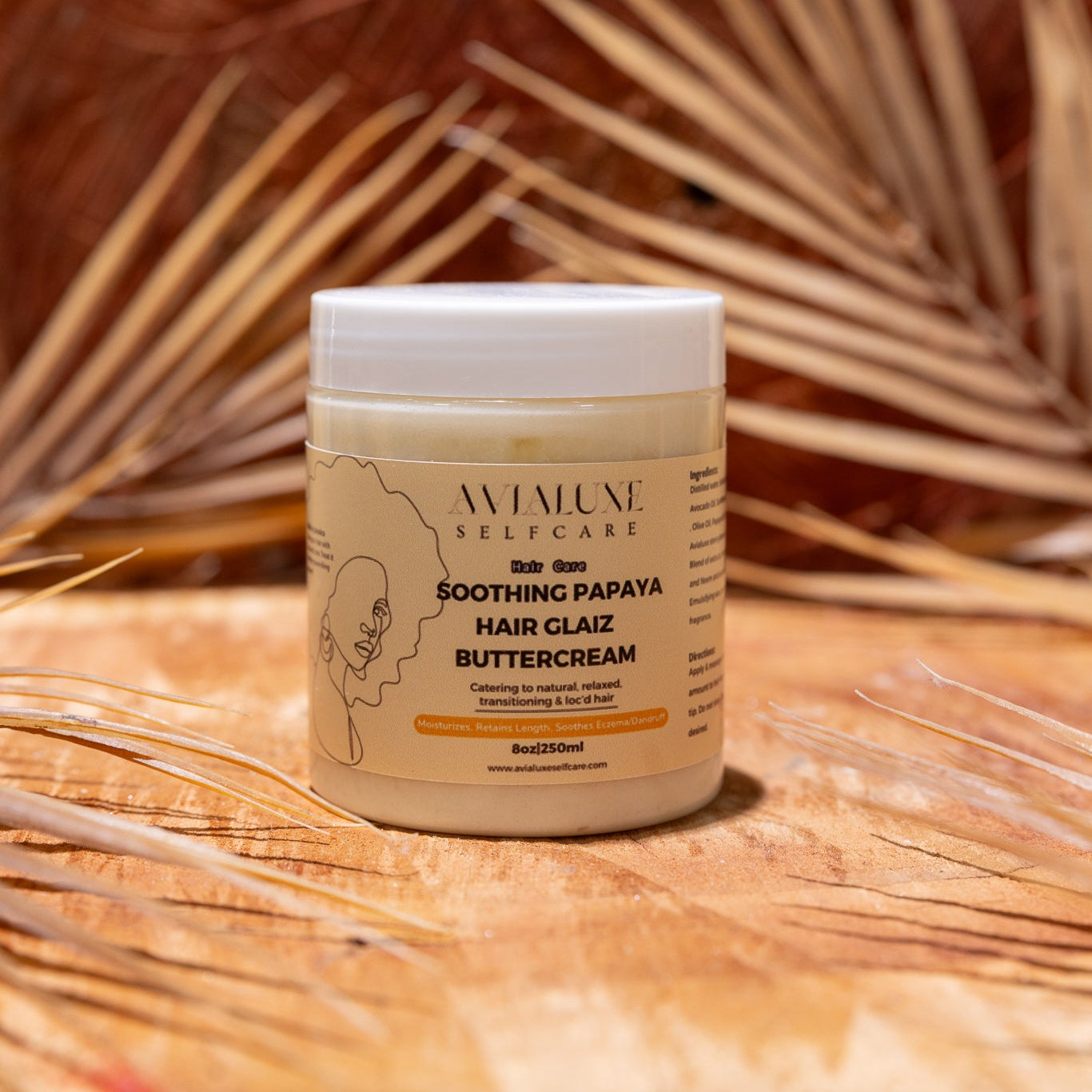 Soothing Papaya Hair Glaiz Buttercream
